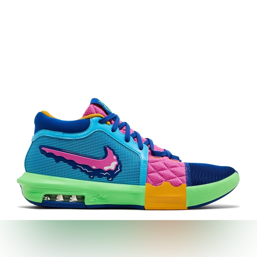 Nike Lebron Witness 8 'I Promise' Blue Sneakers Men’s Size 8 HJ2963-900 NEW